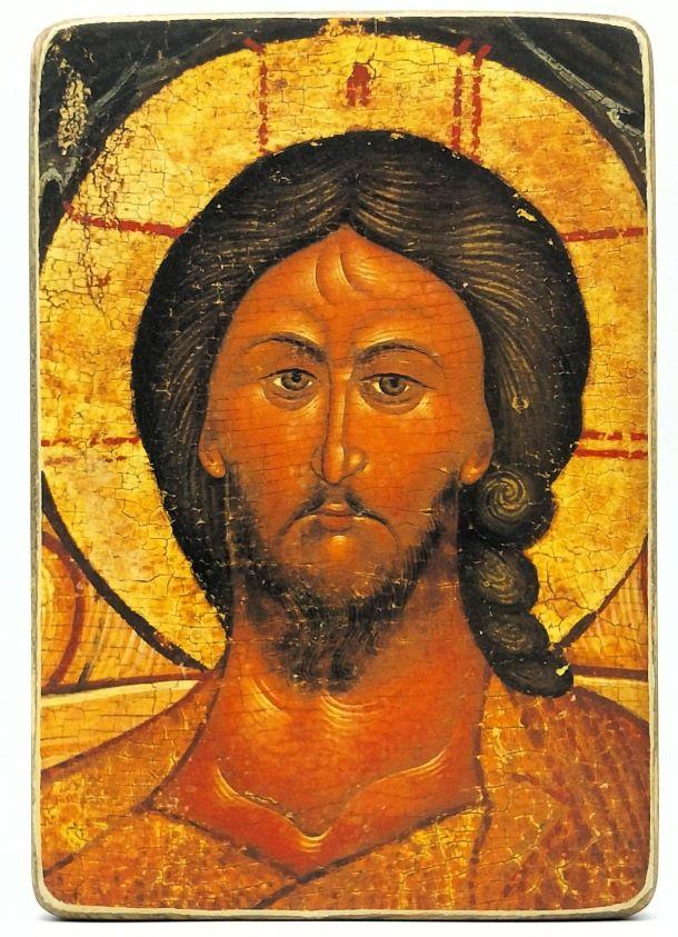 Ikone Jesus Christus Pantokrator 14.5x20.0x1.0cm 523559