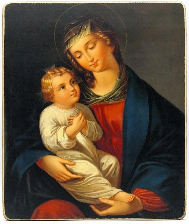 Heilige Mutter Gottes 23.0x27.0x1.5cm 523470