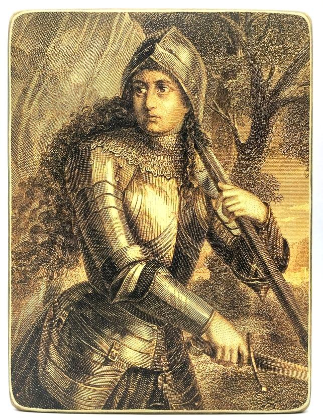 "Die Jungfrau von Orleans" 1859 Friedrich Pecht 21.0x27.0x2.0cm 523476