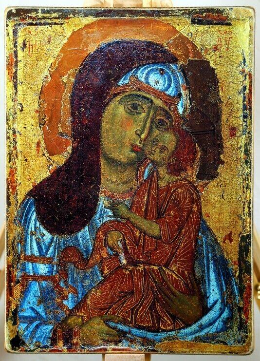 Ikone Gottesmutter Eleusa Umilenie 23.0x32.0x2.0cm 523499